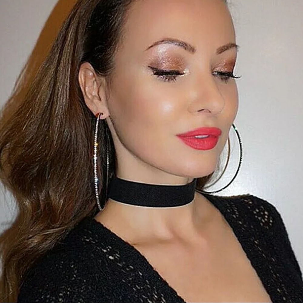 💎NEW LUXURY 925 STERLING SILVER DIAMOND Earrings - Picture 2 of 4